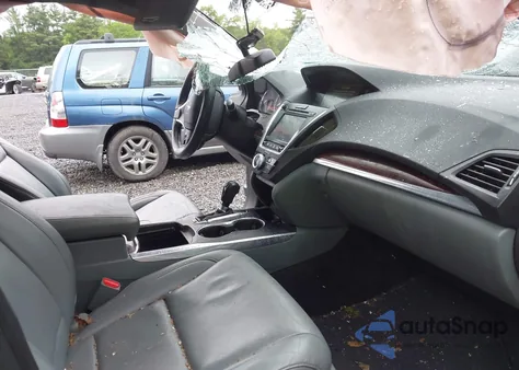 2014 Acura Mdx Technology Package из США, поврежденный, VIN 5FRYD4H41EB023879